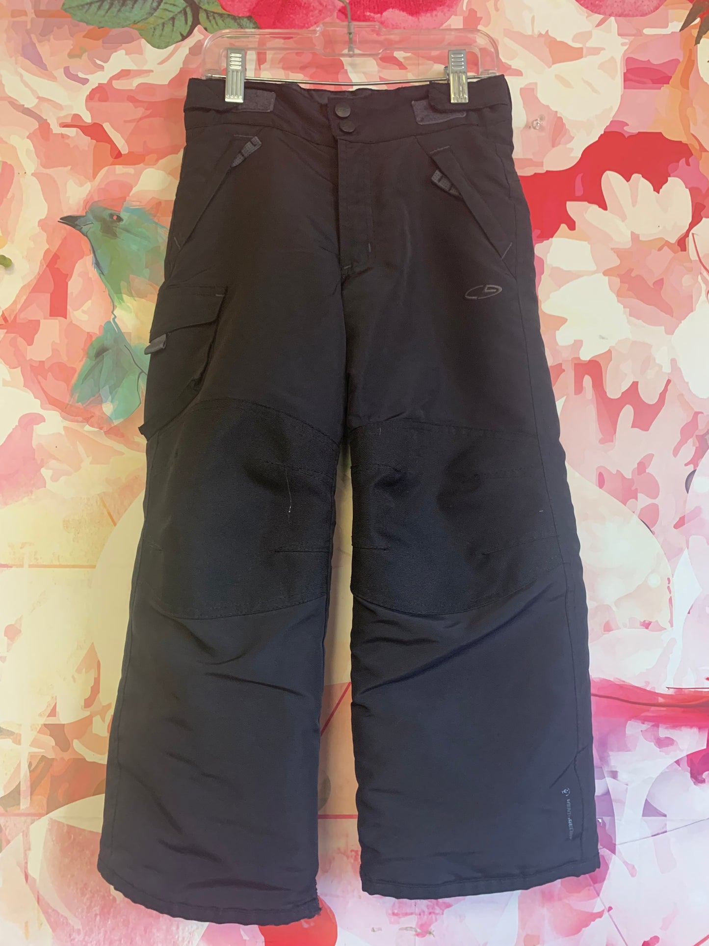 Champion black adjustable waist snow pants. Size 4T / 5T