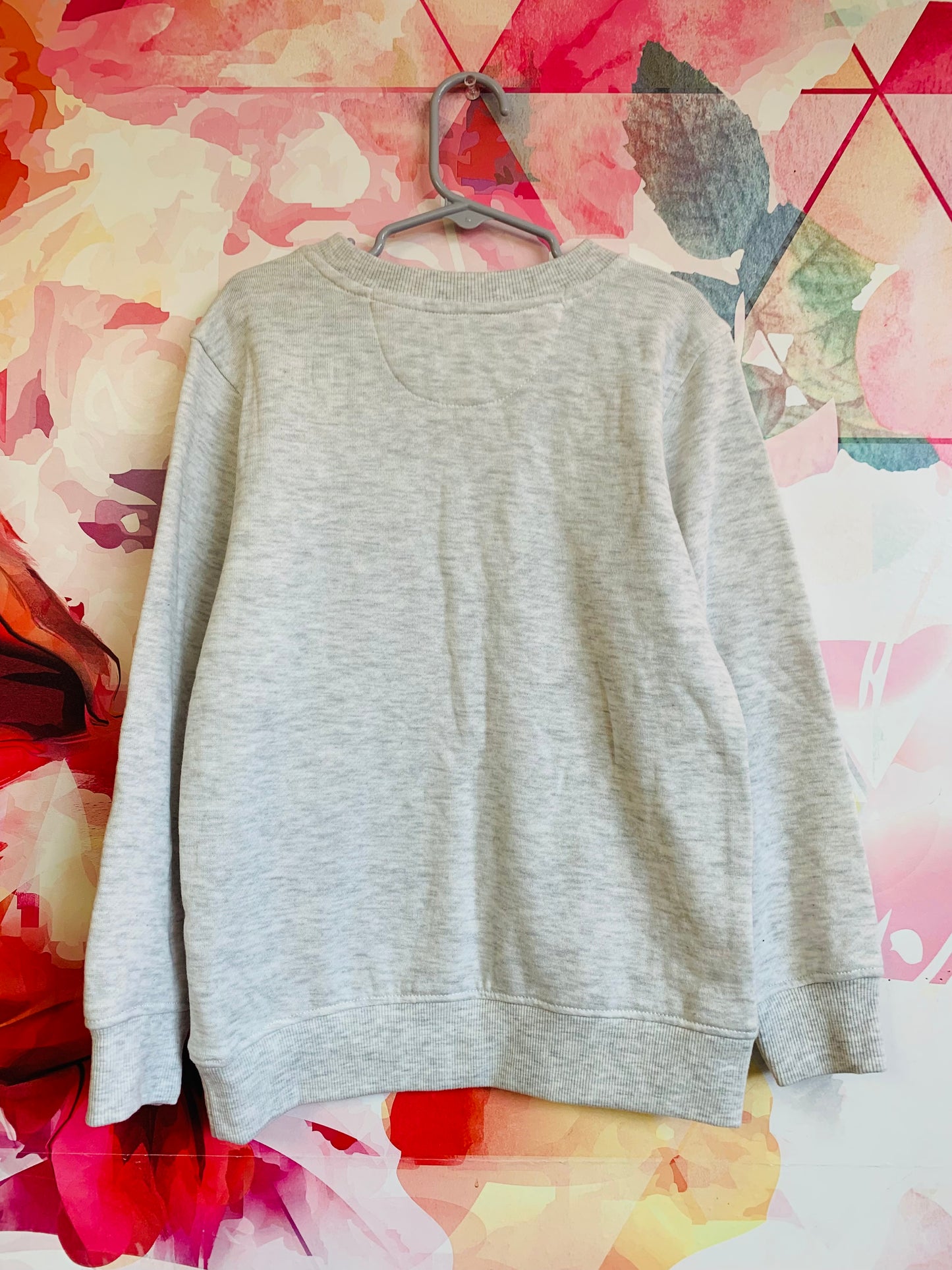 Timberland grey crewneck logo sweatshirt. Size 6T