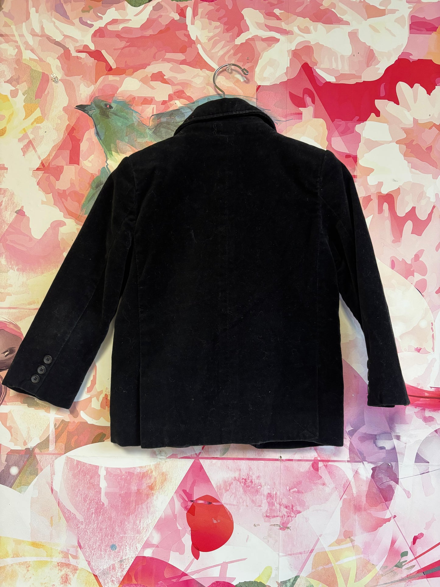 Baby Gap black velvet blazer. Size 5T