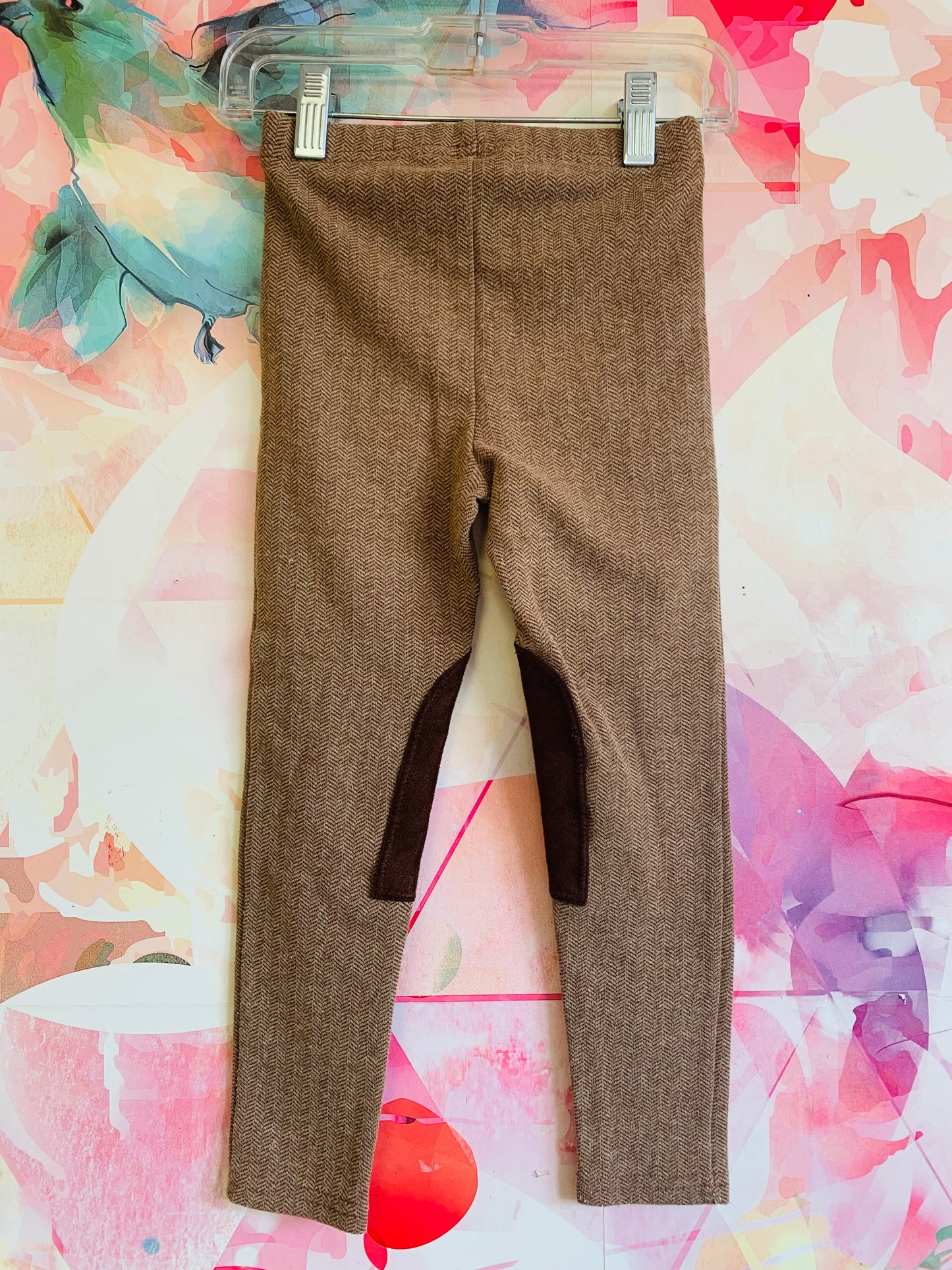 Polo Ralph Lauren brown riding leggings. Size 5T