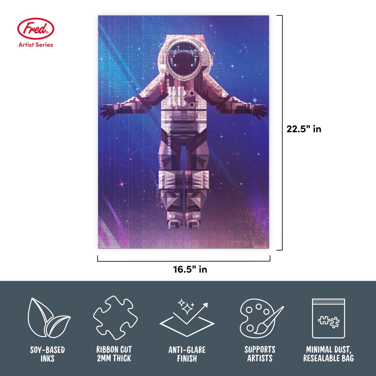 Puzzle 500 PC - James Gilleard- Astronaut BTPuzzle
