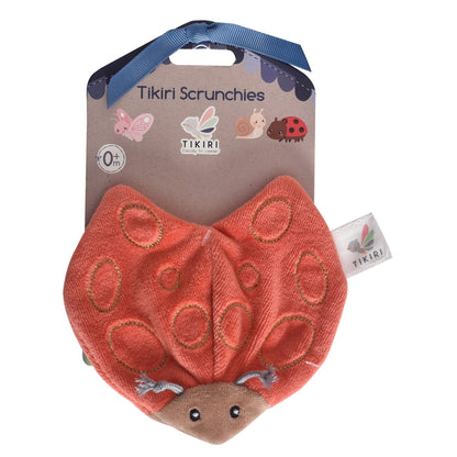Tikiri Toys LLC - Ladybug Organic Fabric with Crinkle