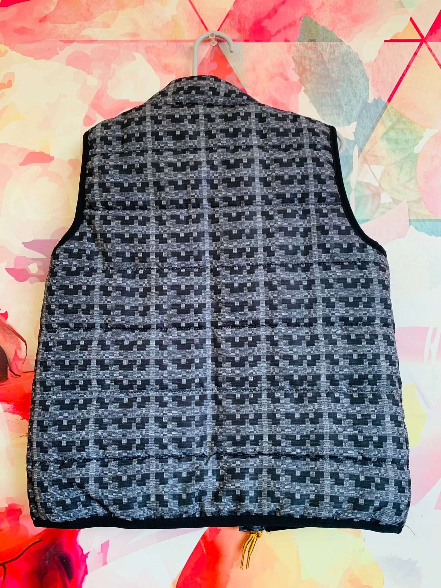 Timberland grey & black puffy vest. Size 4T