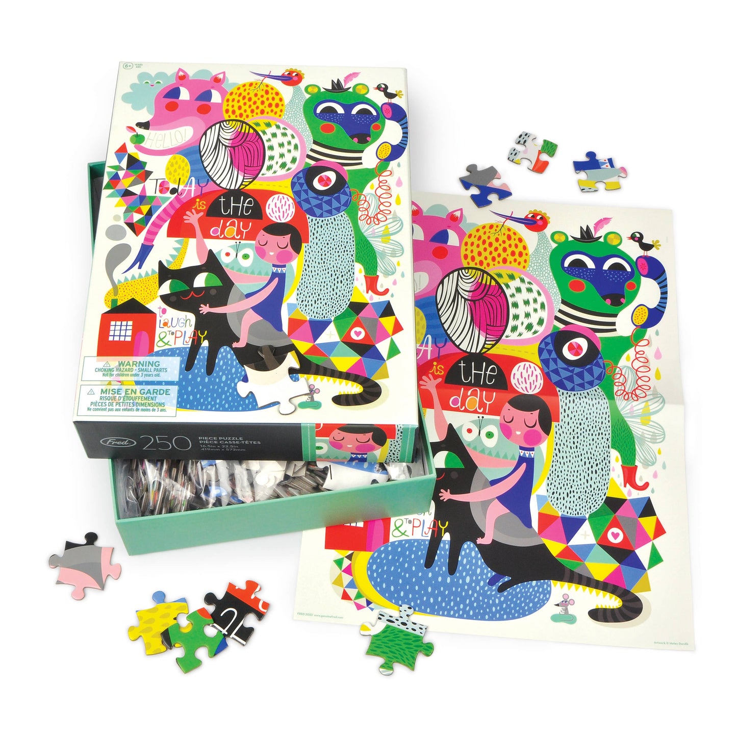 Puzzle 250 PC- Helen Dardik- Today Is The Day BTPuzzle