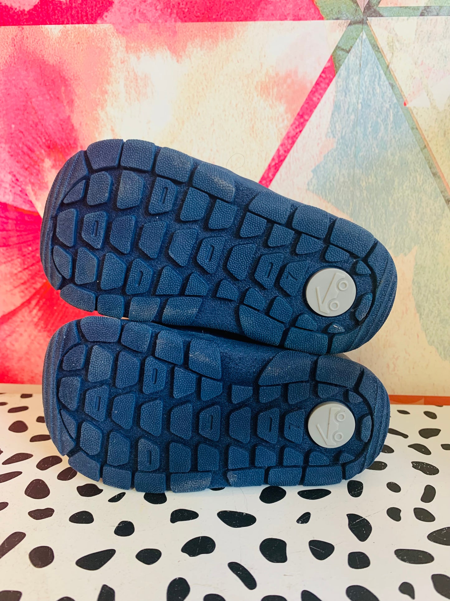 See Kai Run Blake Winter Boots. Blue & Yellow. Size 7L.