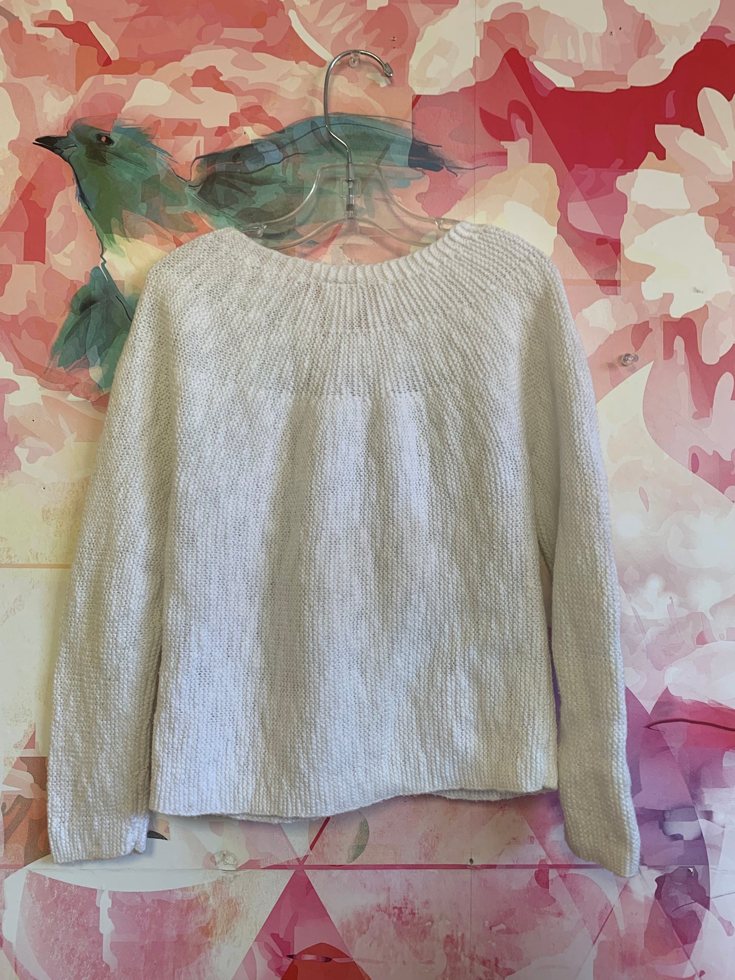 Petit Louie blue and white stripe short sleeve dress. Baby B’gosh white 100% cotton cardigan. Both size 5T