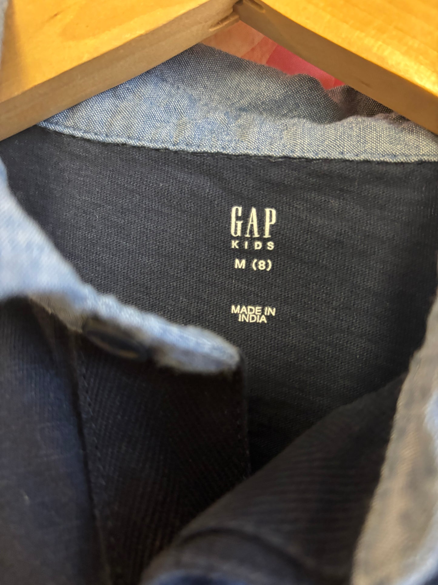 Crewcuts green & blue stripe short sleeve polo. Size 8 / Size 9. Gap Kids navy blue short sleeve polo. Size M (8). Sold together.