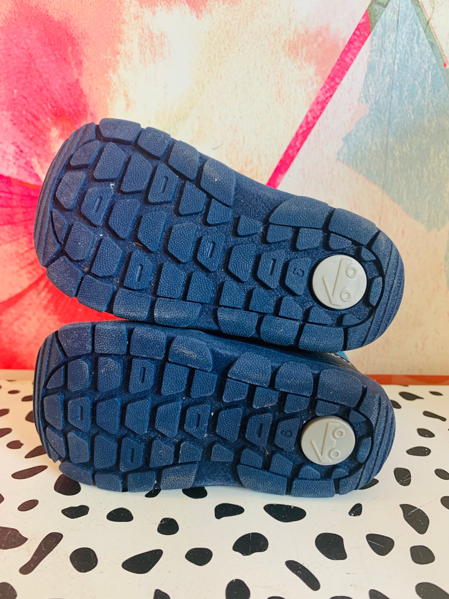 See Kai Run Blake Winter Boots. Blue & Yellow. Size 6L.