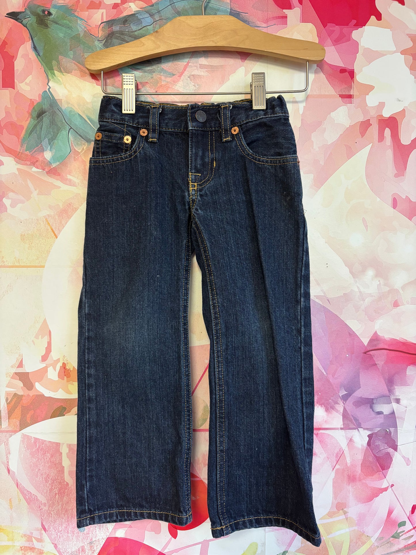 Polo Ralph Lauren dark blue wash jeans. Size 3T