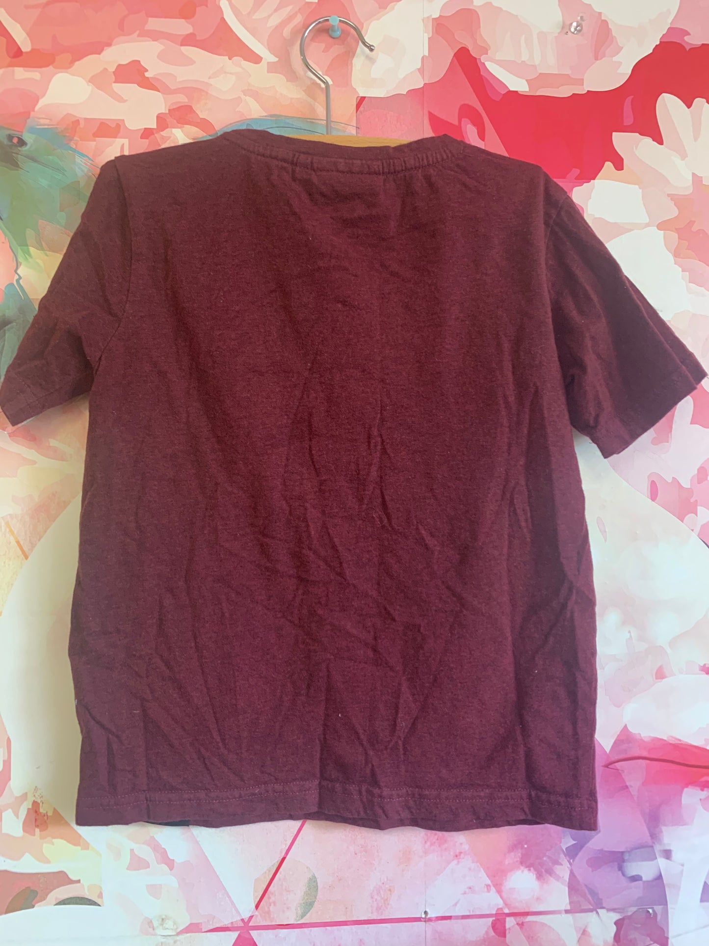 Harry Potter burgundy t-shirt. Size 7/8T