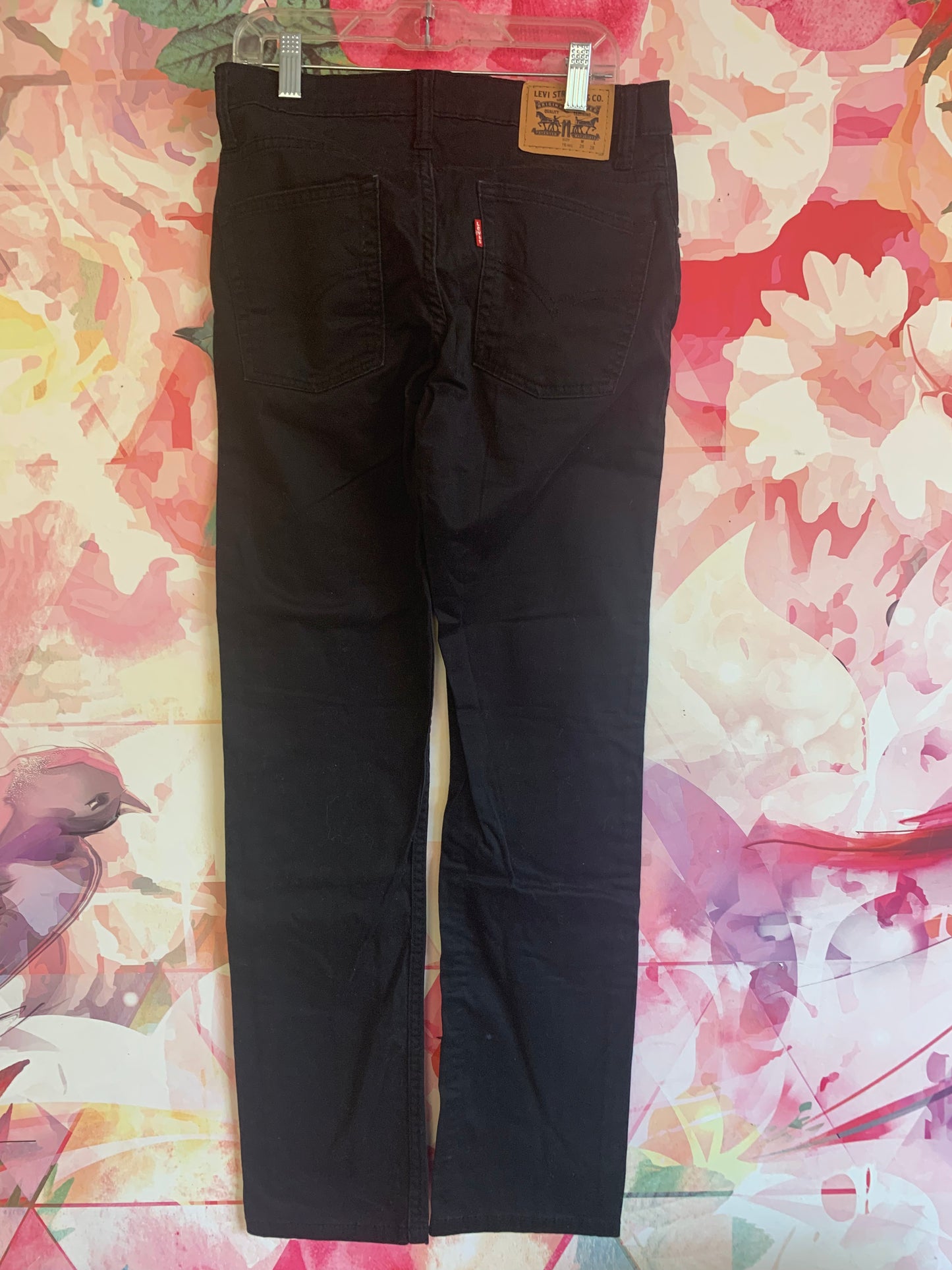 Levi’s black jeans. Slim fit. Size 16 regular