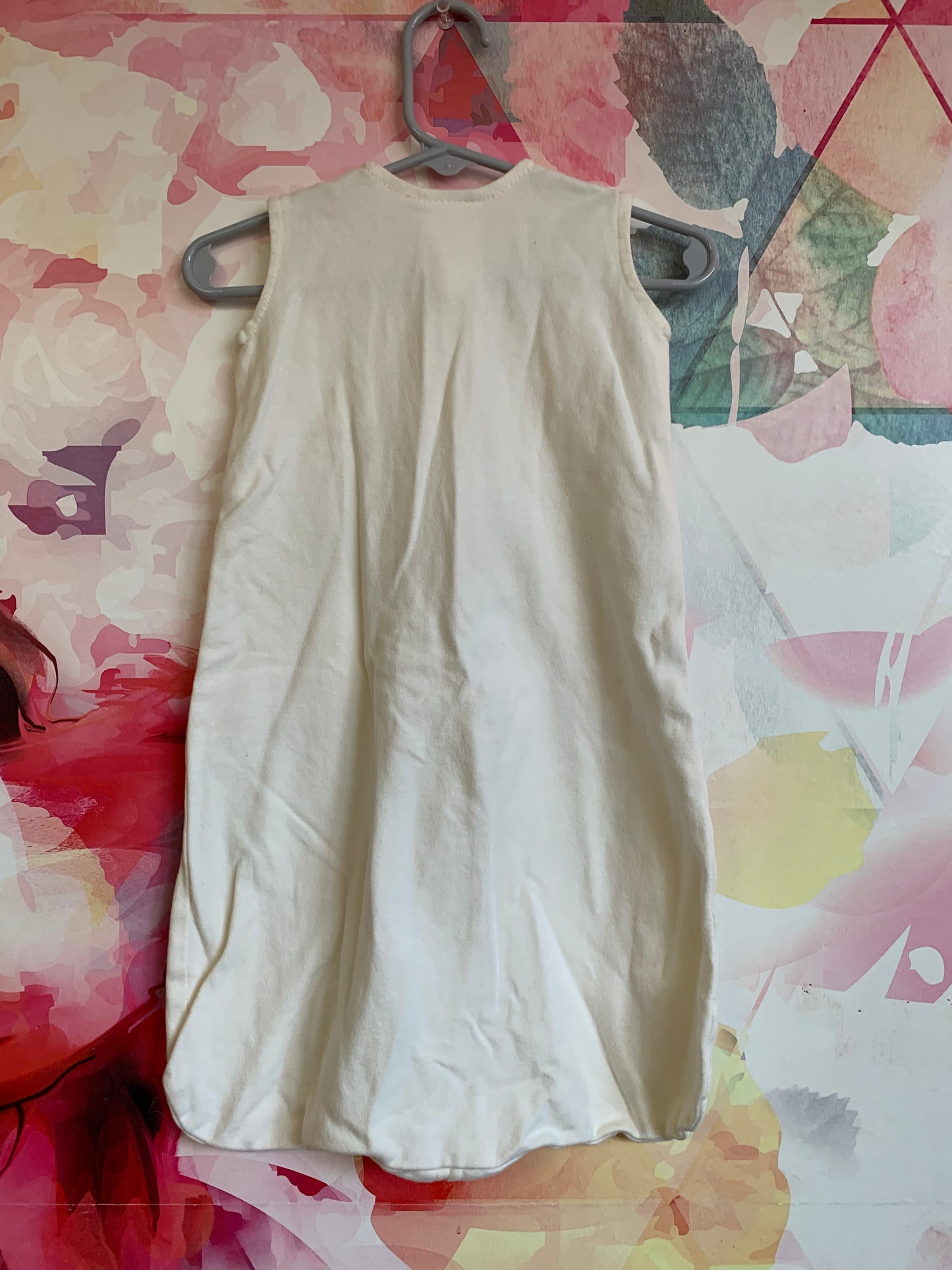 Halo sleep sack XS in cream. Size 0-3m / NB