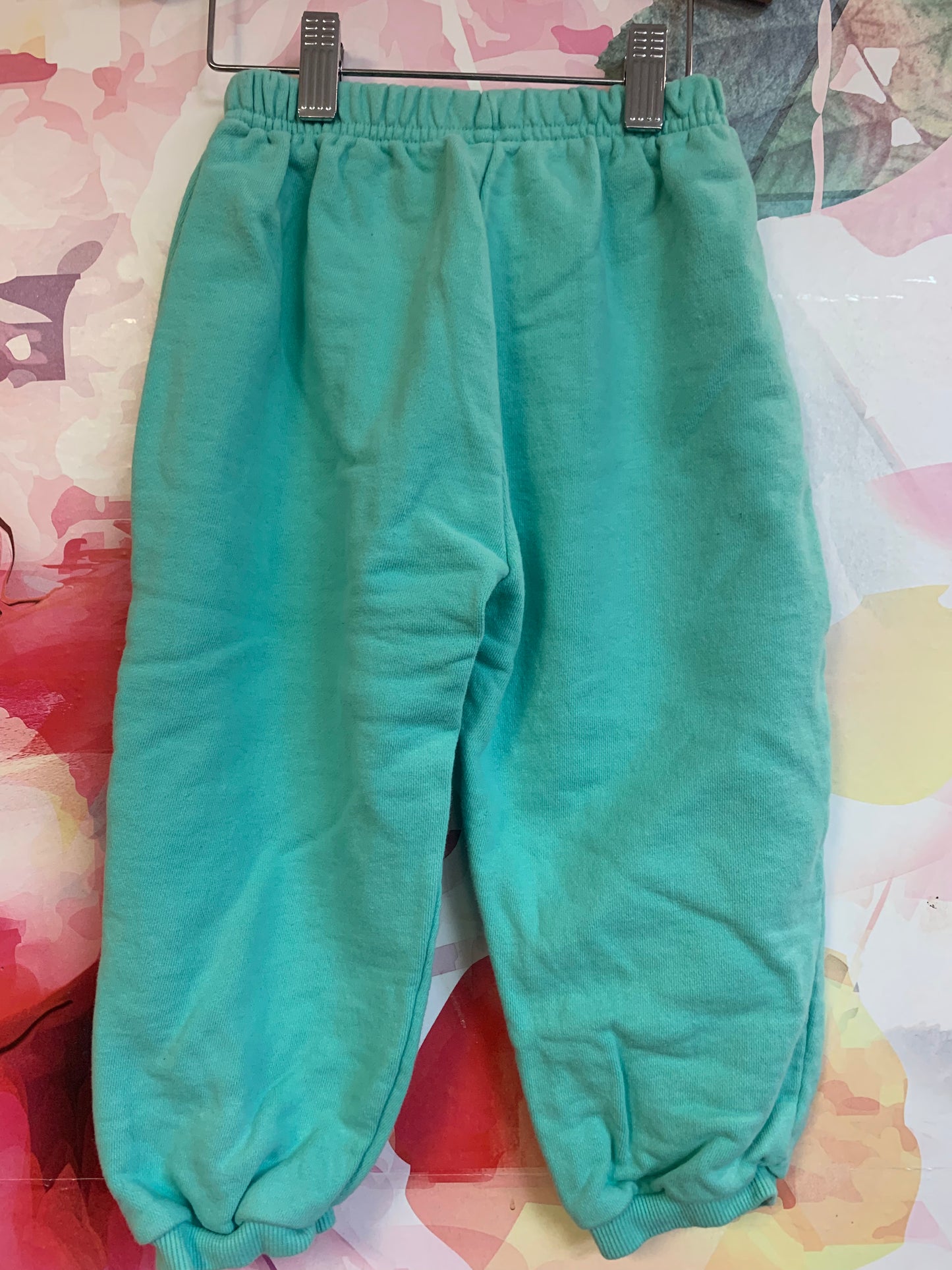 blackbean teal joggers. Size M / about 4T
