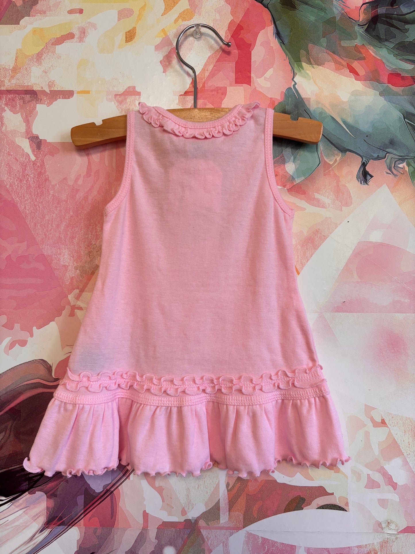 Chicago White Sox Pink Sleeveless Dress. New With Tags. Size 6m-9m.