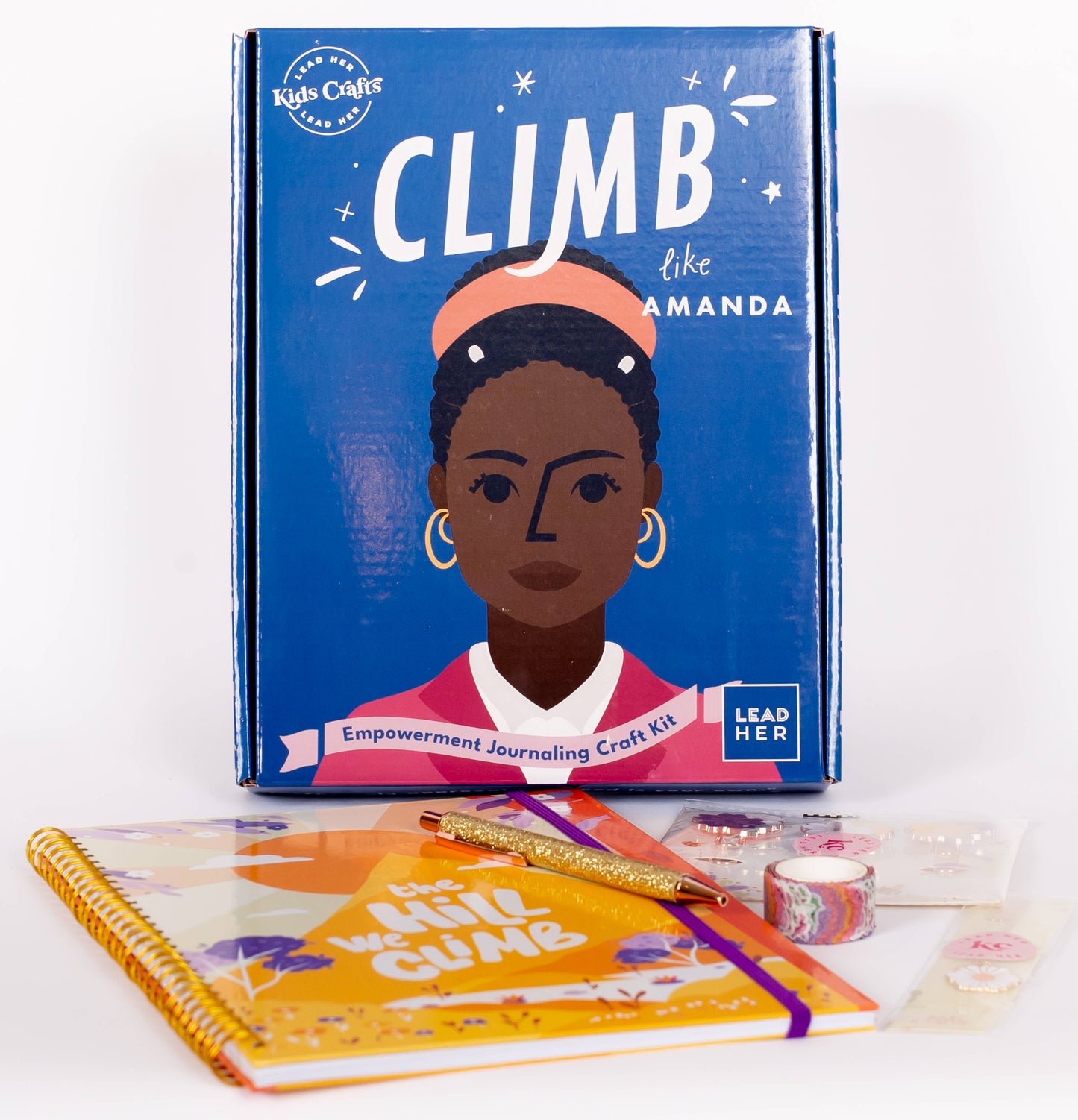 Kids Crafts, LLC. - CLIMB like Amanda: Empowerment Journal Craft Kit BTKit