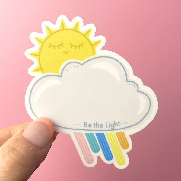 Be the Light, Optimism Vinyl Sticker