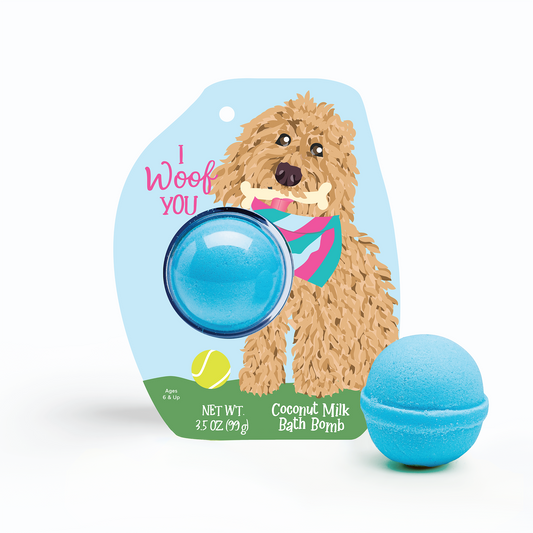 Cait + Co - Goldendoodle Clamshell Bath Bomb