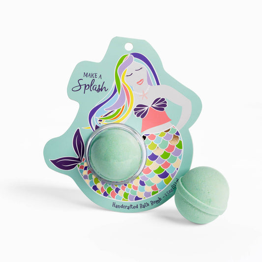 Cait + Co - Make a Splash Mermaid Clamshell Bath Bomb