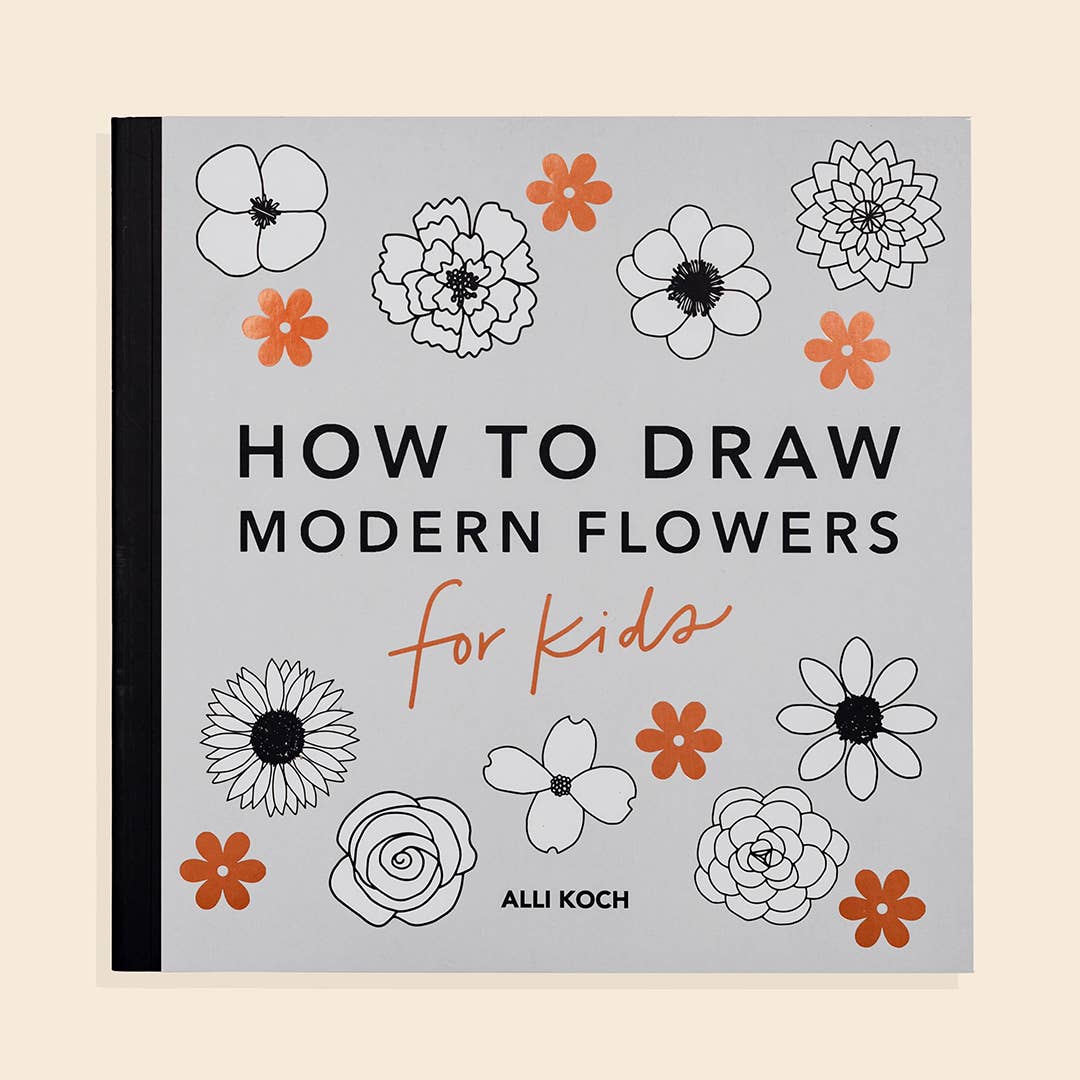 Paige Tate & Co. - Modern Flowers: How to Draw Books for Kids