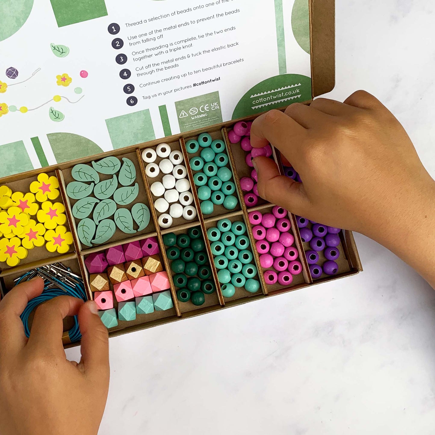 Cotton Twist - Woodland - Bracelet Making Kit