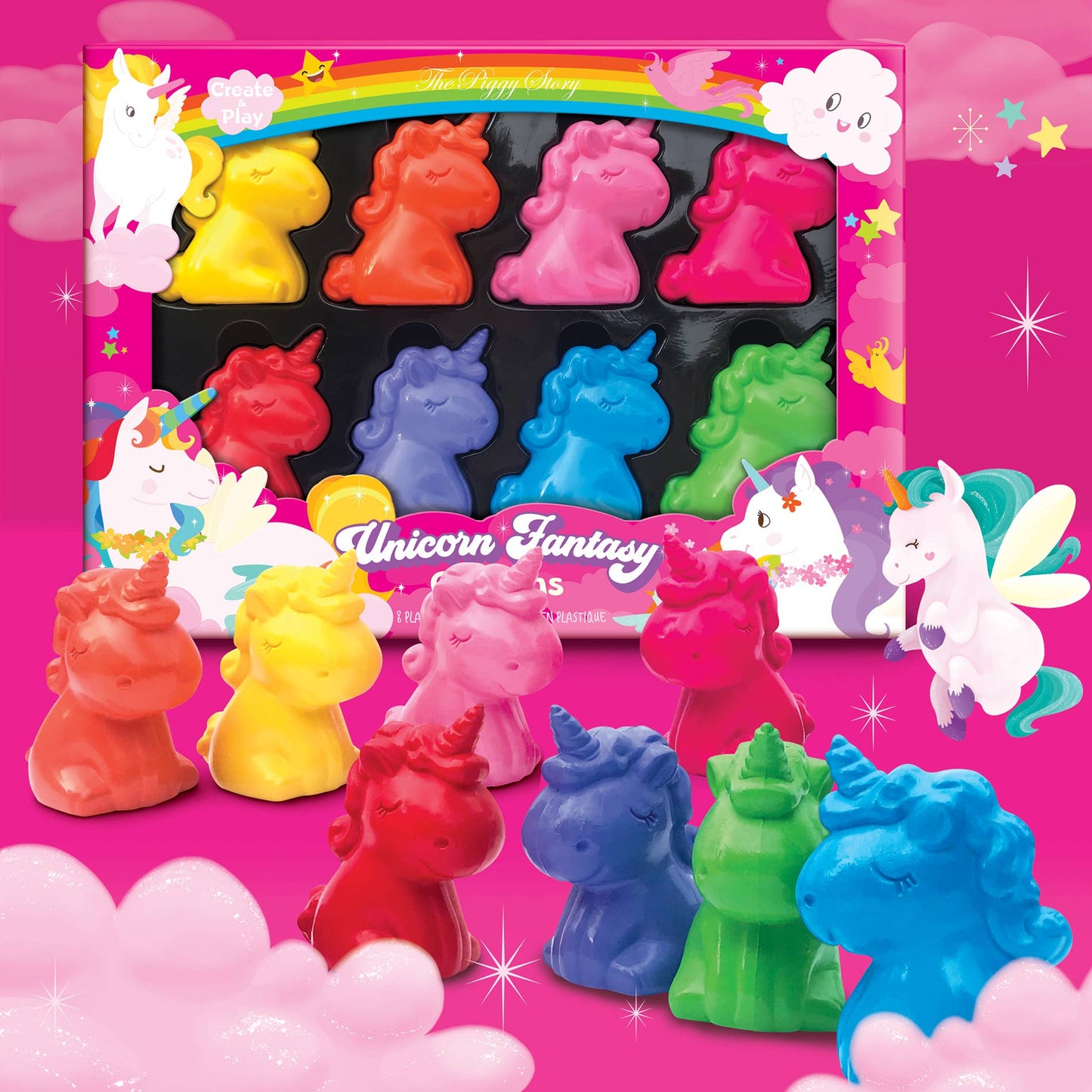 Unicorn Fantasy Crayons of Fun