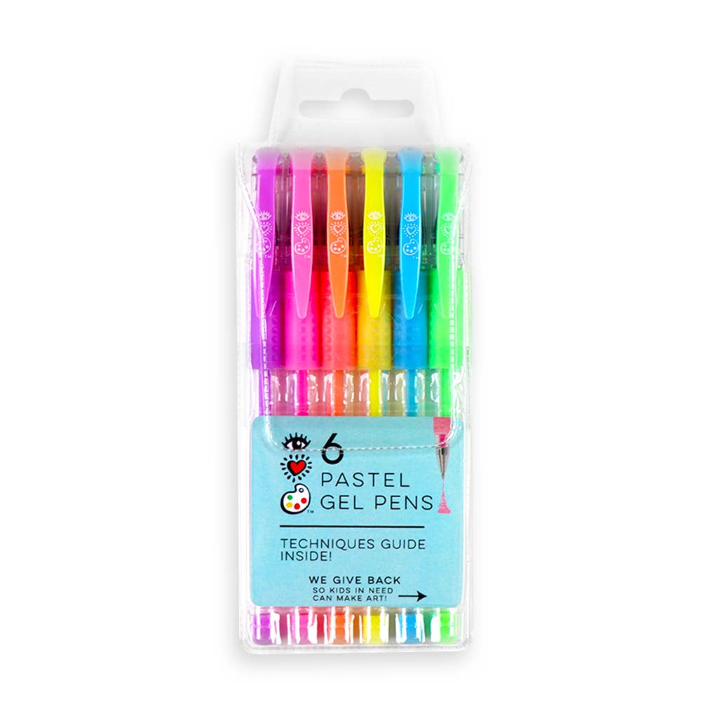 Gel Pens 6 Pastel