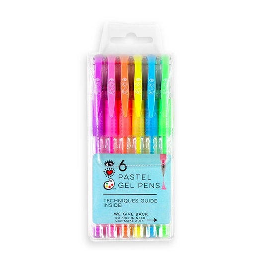 6 Pastel Gel Pens