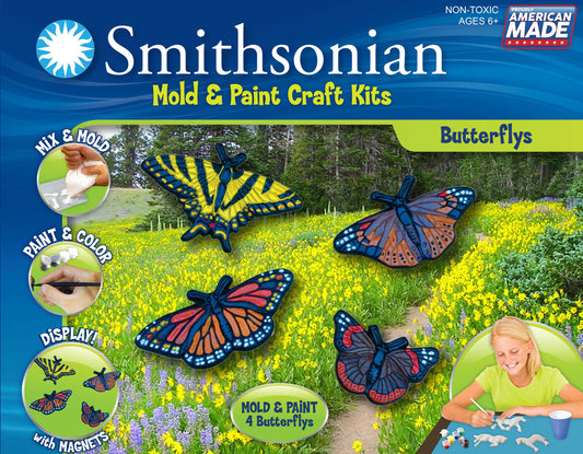Smithsonian Mold and Paint Kit - Butterfly