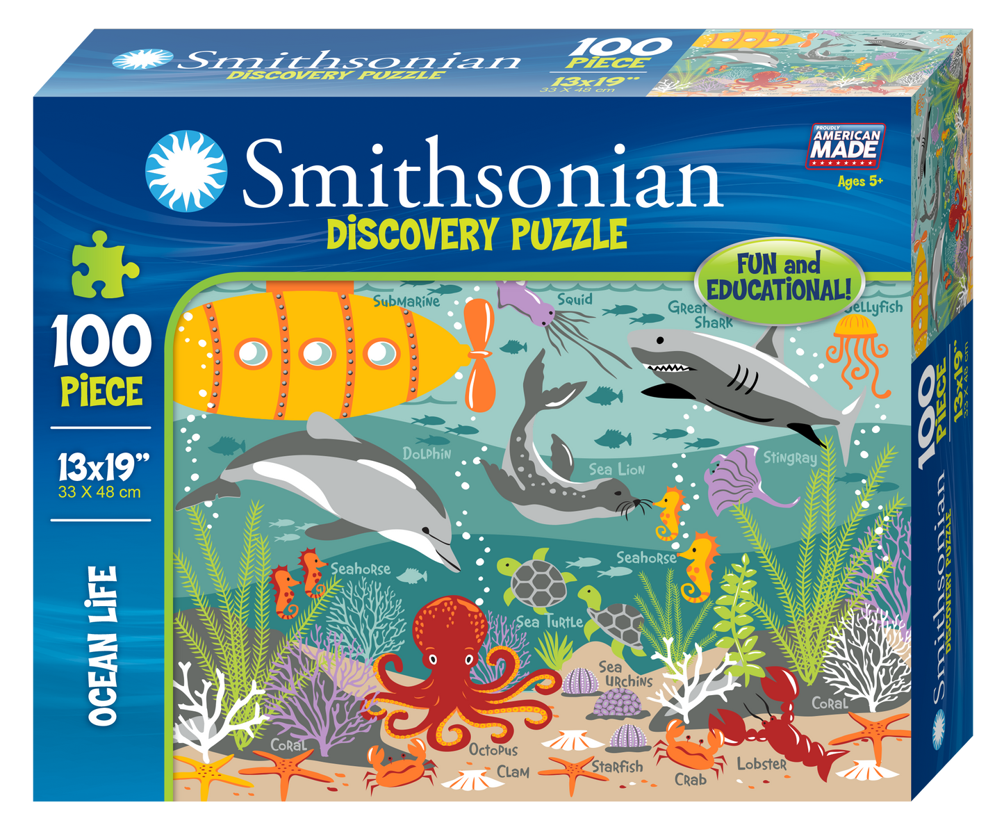 Smithsonian Puzzle - Ocean Life