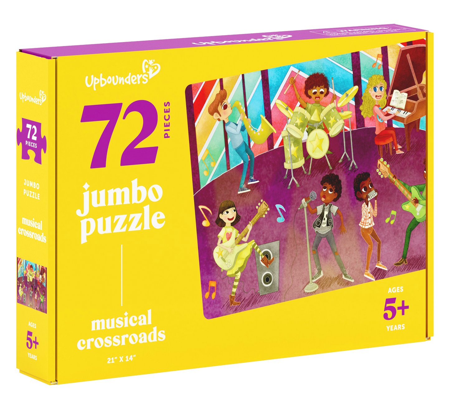 Upbounders® Musical Crossroads - 72 Piece Puzzle for Kids LTPuzzle