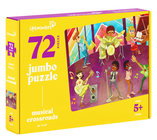 Upbounders® Musical Crossroads - 72 Piece Puzzle for Kids LTPuzzle
