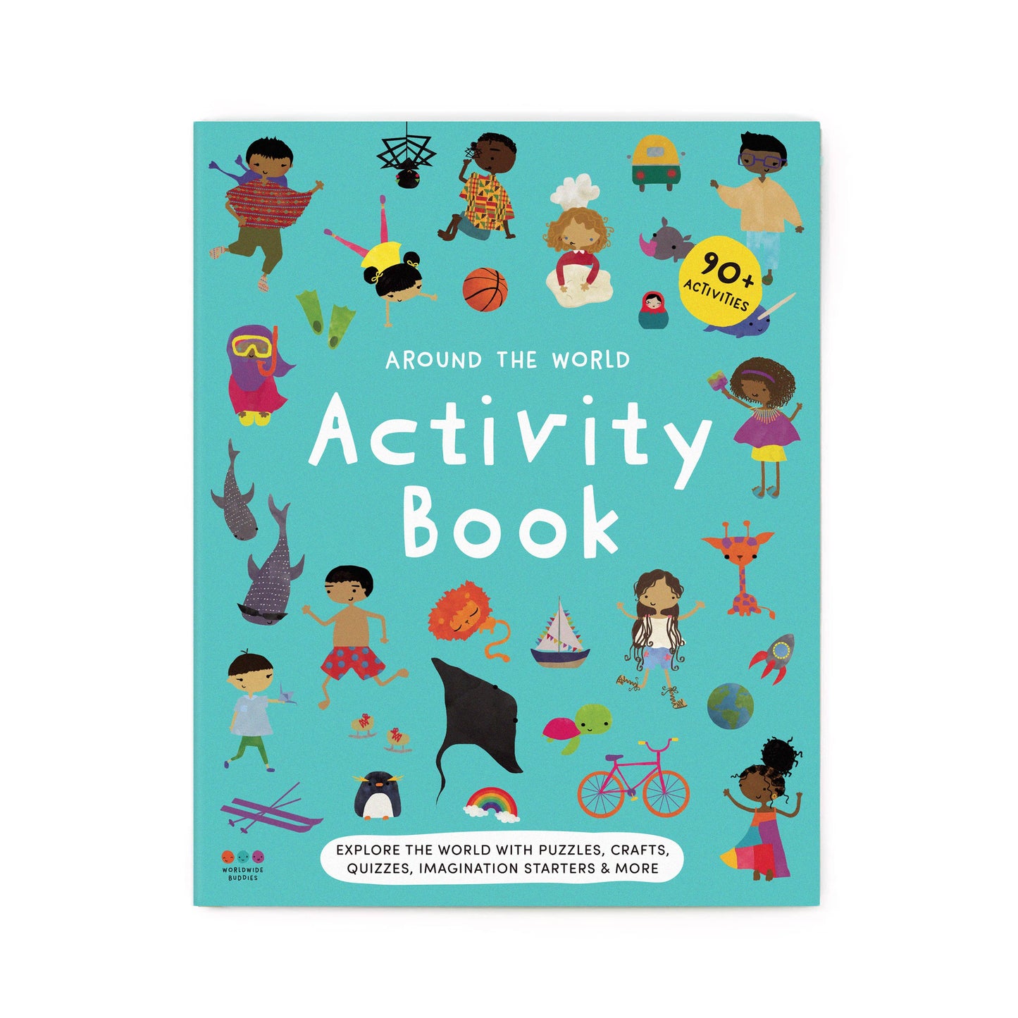 Worldwide Buddies - Around the World Activity Book | Summer Activities for Kids