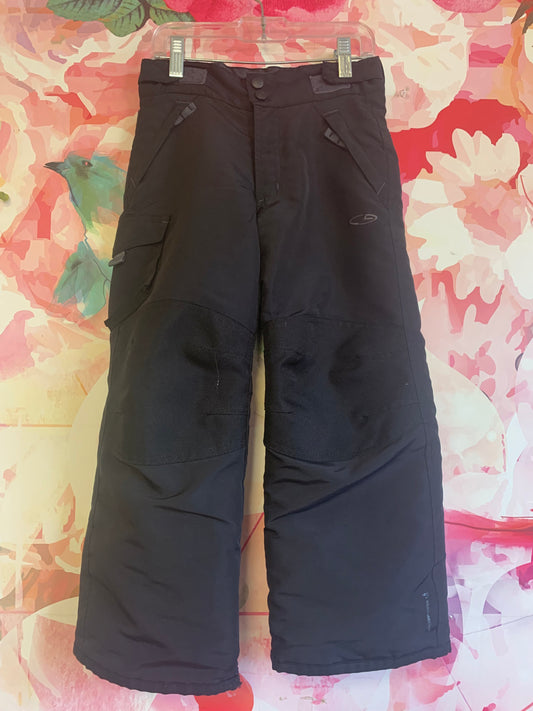 Champion black adjustable waist snow pants. Size 4/5.