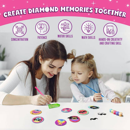 Doodle Hog - Canvas & Diamond Paint Magnet Kit