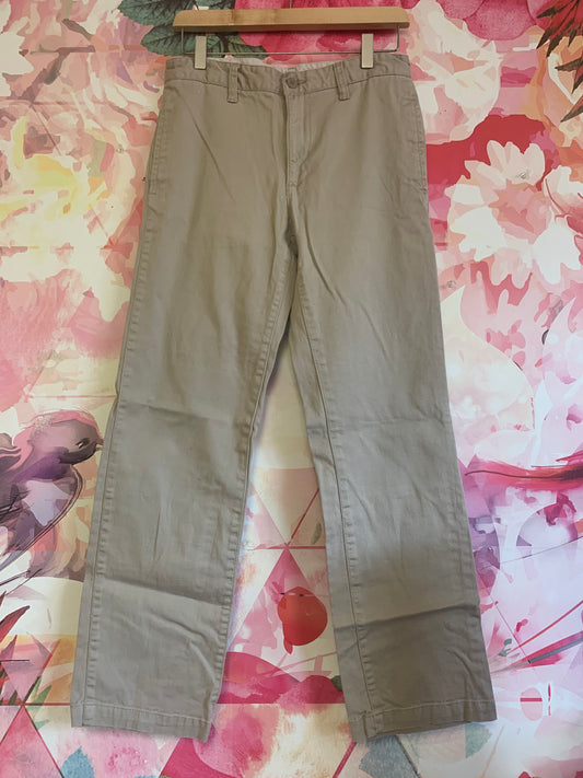 Gap khaki pants with adjustable waist. Size 18.