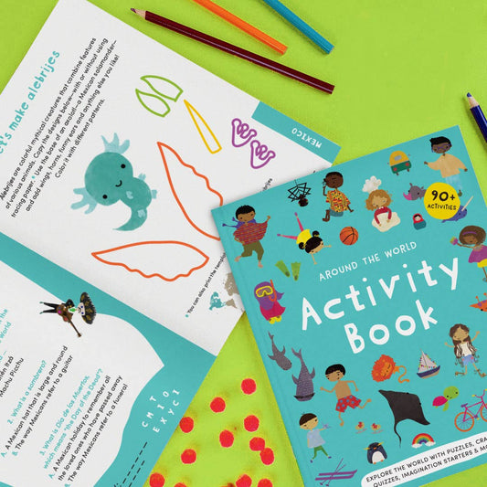 Worldwide Buddies - Around the World Activity Book | Summer Activities for Kids