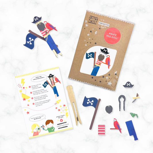 Cotton Twist - Make Your Own Pirate Peg Doll