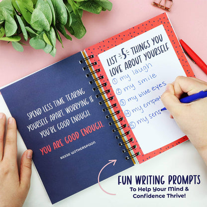 Doodle Hog - Empowerment Journal For Teenage Girls: Be Bold - Be Brave - Be You