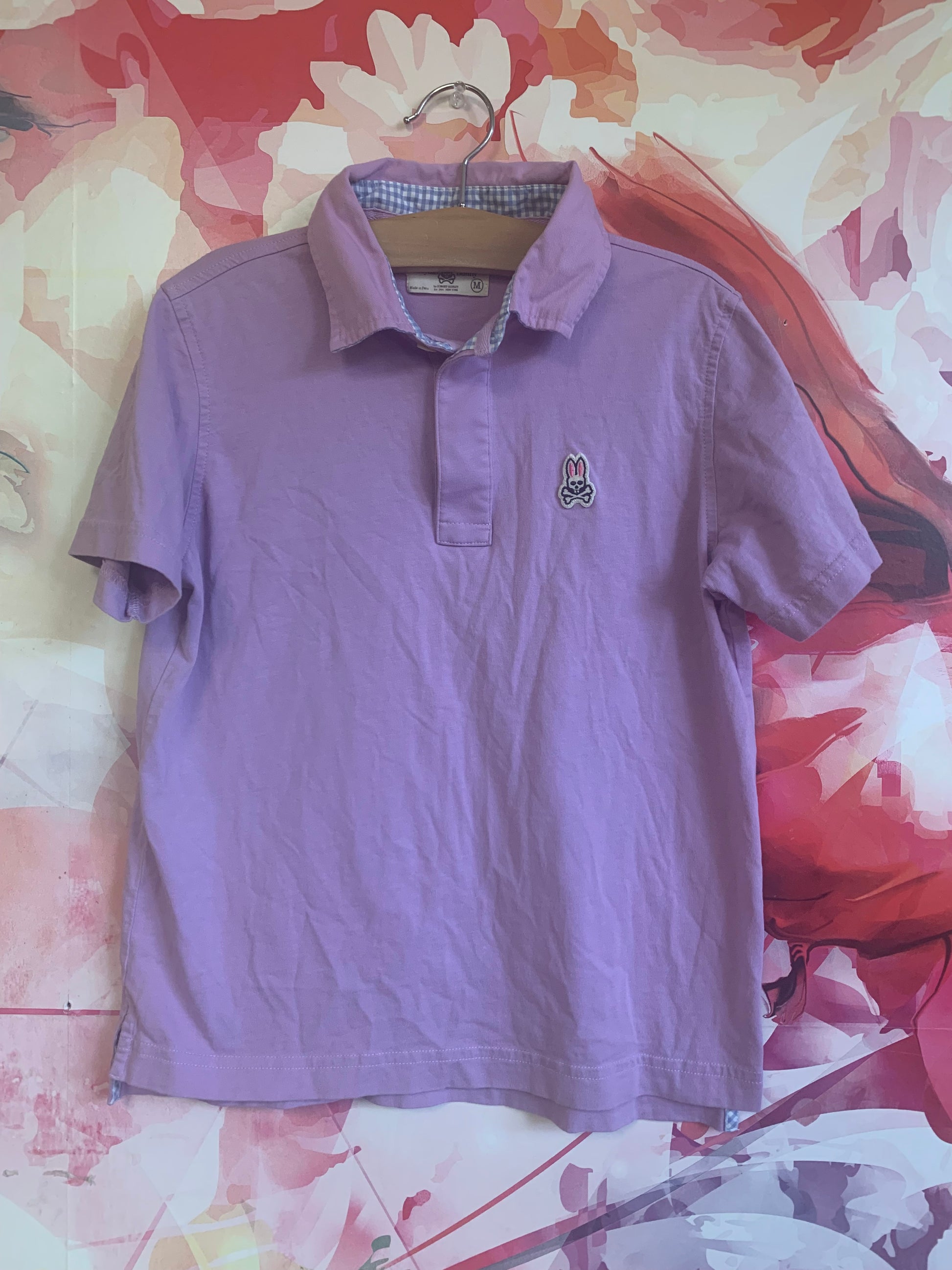 Psycho Bunny purple short sleeve polo. Size 8 Psycho Bunny purple short sleeve polo. Size 8