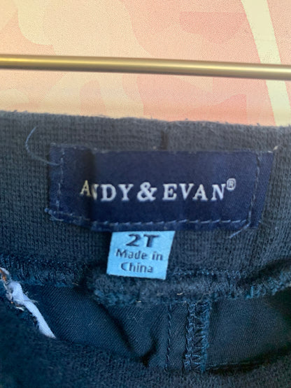 Andy & Evan navy blue pants. Size 2T