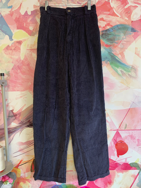 the new society navy blue corduroy pants. Size 12.