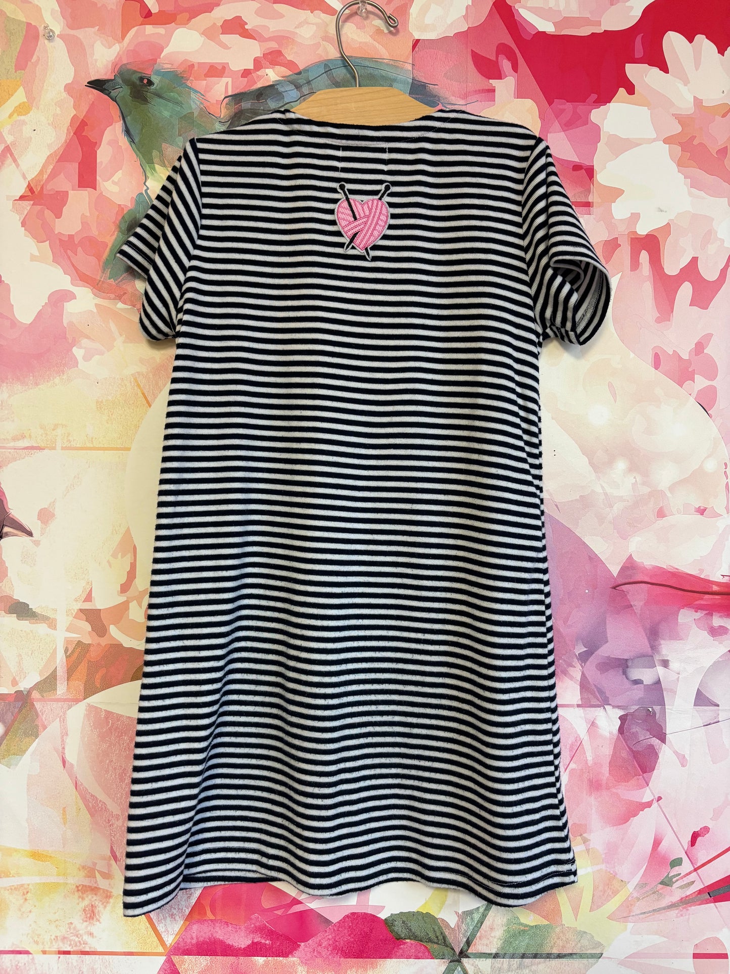 Lola & The Boys Mod Patch T-shirt dress. Size 8