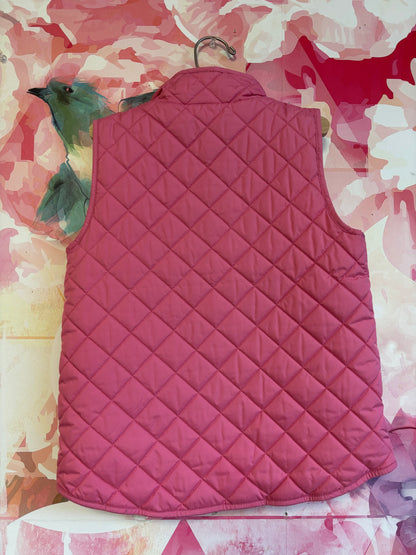 Crewcuts pink quilted vest. Size 7/8