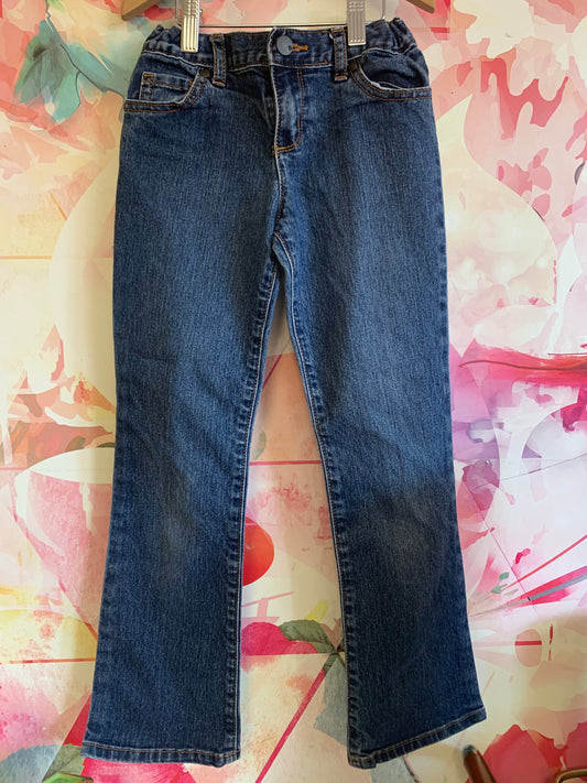 Children’s Place bootcut blue jeans. Size 8.