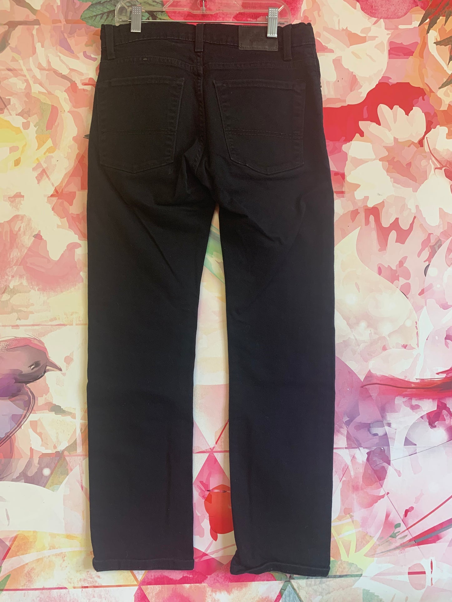 Denizen from Levi’s black jeans. Skinny fit. Size 16 regular