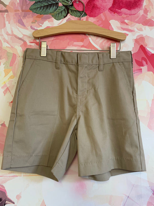 Dickies khaki shorts. Size 8