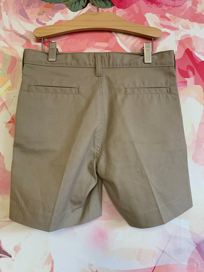 Dickies khaki shorts. Size 8