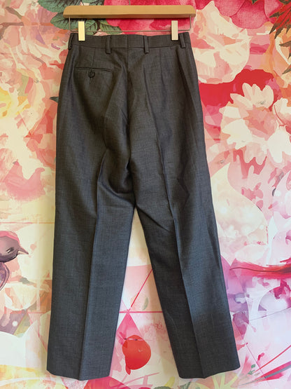 Ike Behar grey pleated dress slacks. Size 12.