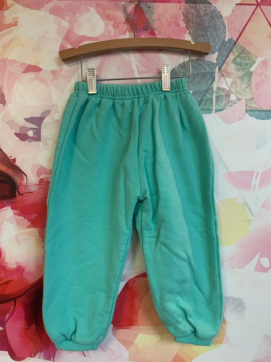 blackbean teal joggers. Size M (about 4T)