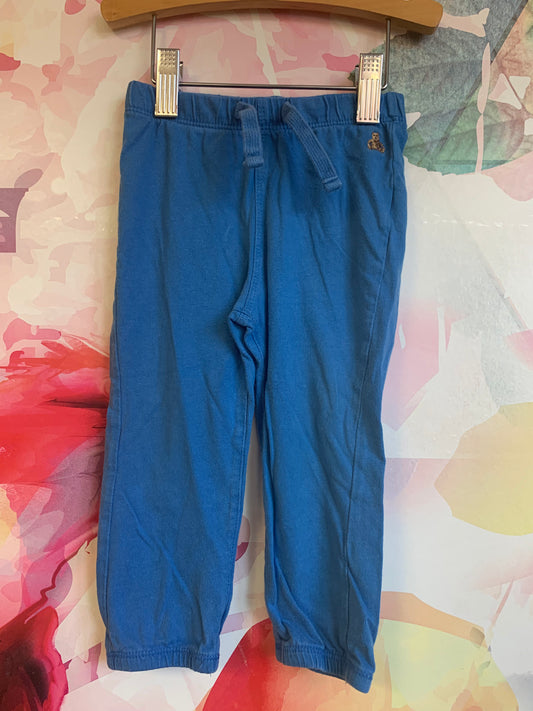 Baby Gap blue joggers. Size 18-24m